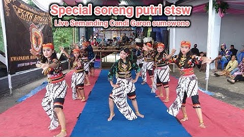 heboh!! soreng tayub sekar wangi cewek live perform semanding candi garon sumowono