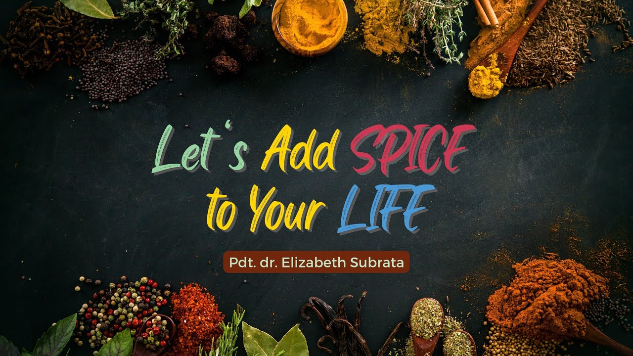 LET'S ADD SPICE TO YOUR LIFE | dr. Elizabeth Subrata