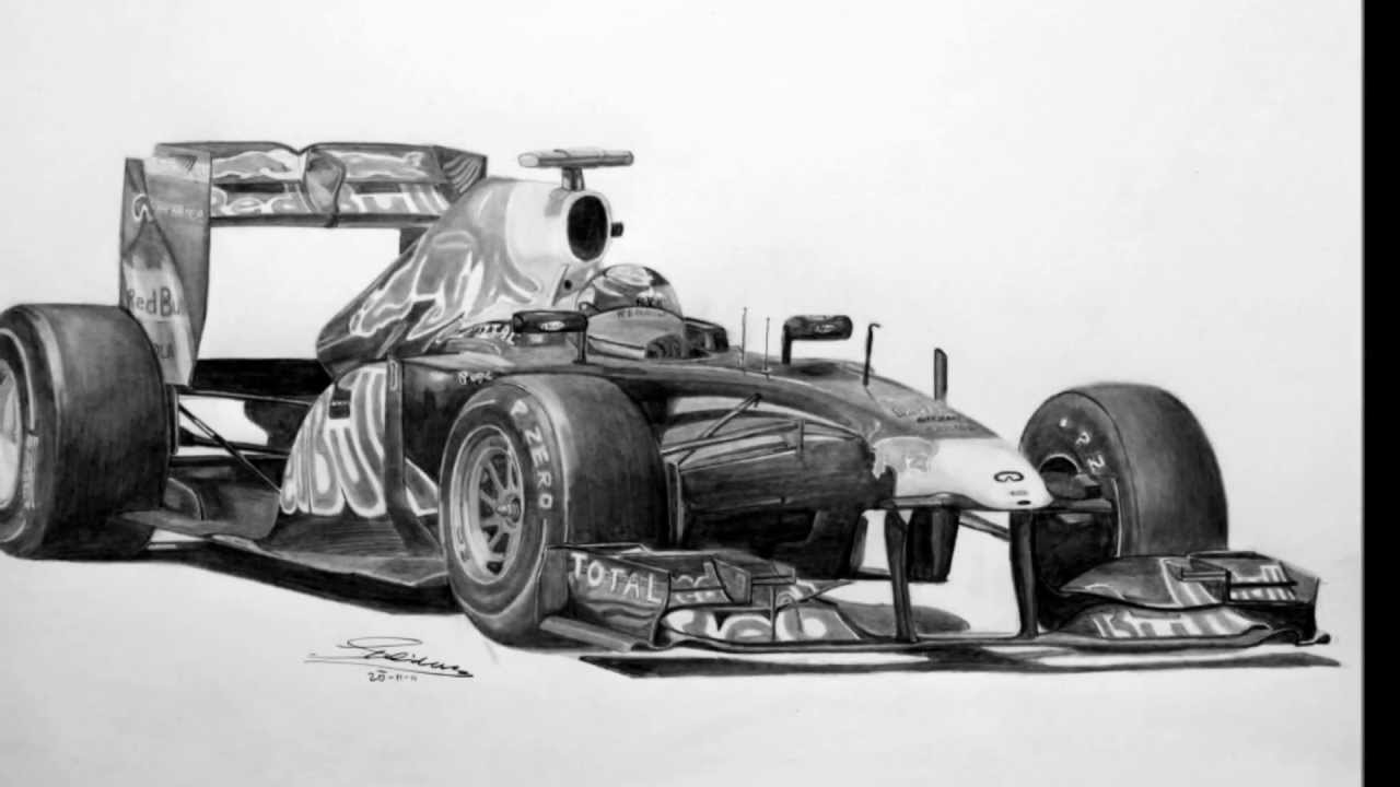 Formula Car Drawing Wallpapers Gallery