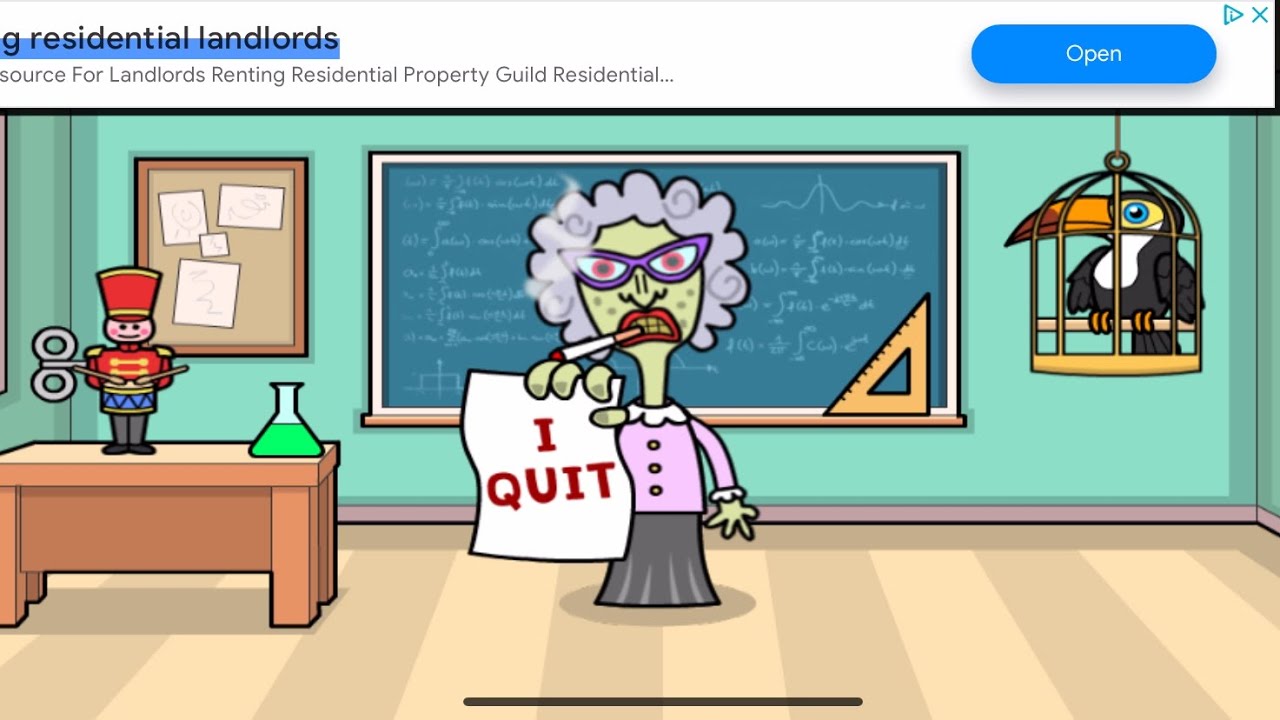 Pranking my alien teacher until she quits (bash the teacher)