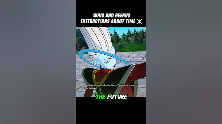 Whis And Beerus Interactions Anout Time 🥶 #crashout #whis #sparkingzero #dragonballz #dbz