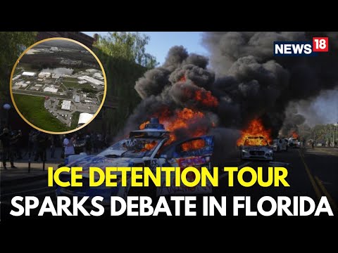LIVE | Florida âAlligator Alcatrazâ ICE Tour Sparks Heated Debate | ICE Raids | ICE Protest | N18G