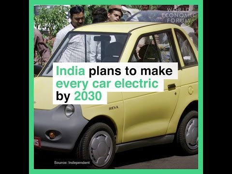 India plans to make every car electric by 2030 - India plans to make every car electric by 2030