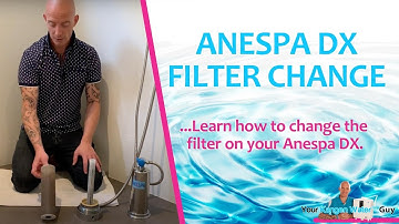 How To Change The Enagic® Anespa DX Filter... SHOCKING DIRTY FILTER IN ONLY 4 MONTHS...