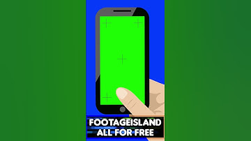 Hand Holding a Phone with a Green Screen Display -  Ready for Tracking
