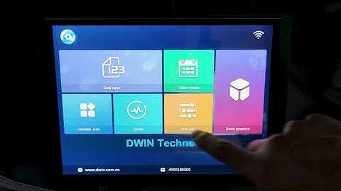 DWIN 8 inch smart display