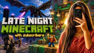 Let's Play Minecraft Together LIVE | JOIN WITH IP🔥