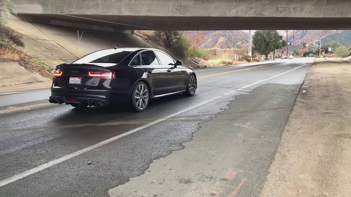 Audi A6 3.0 TFSI sounds amazing