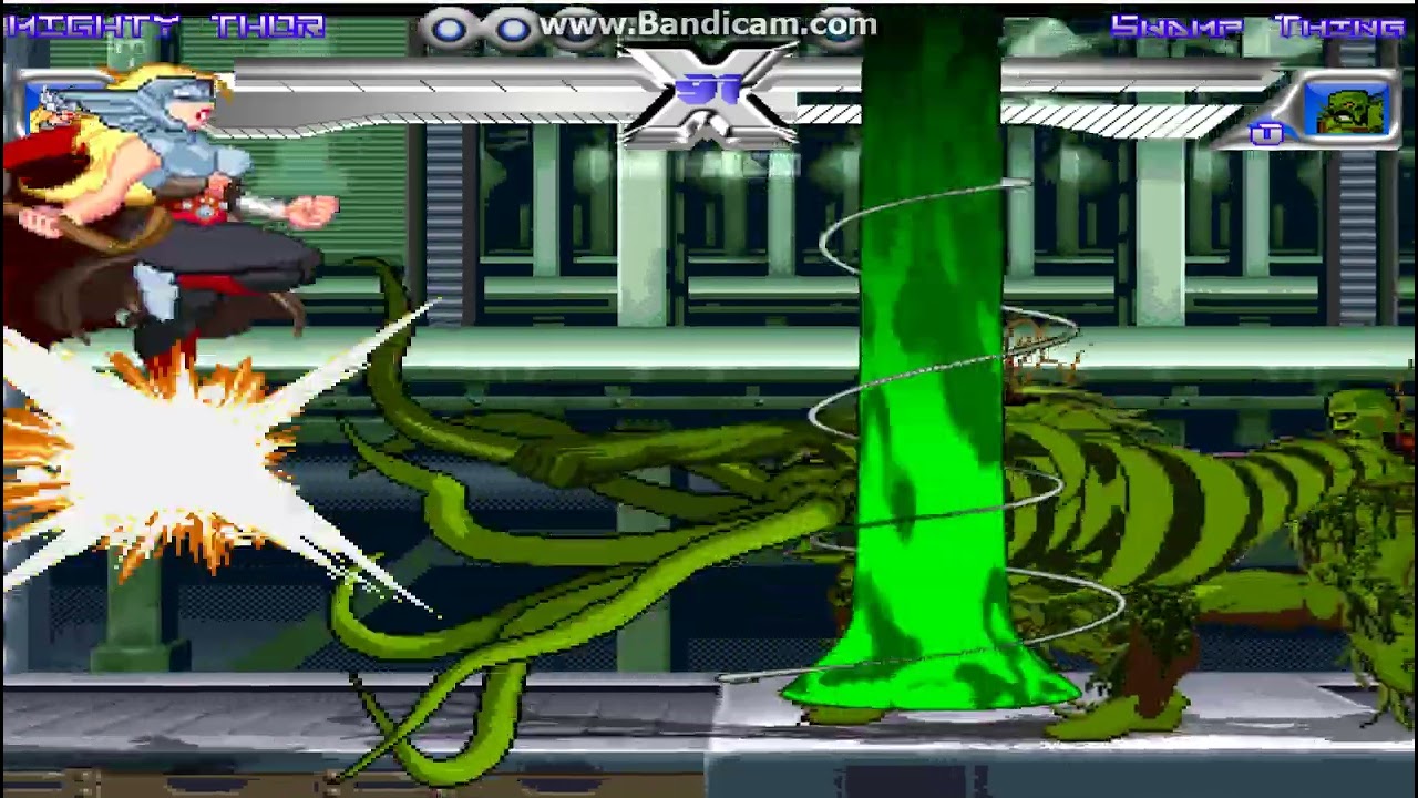 SWAMP THING VS MIGHTY THOR