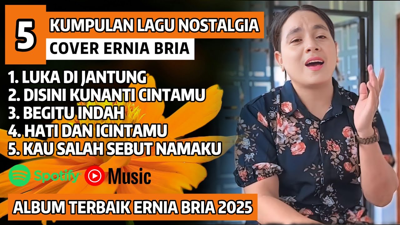 LAGU NOSTALGIA PILIHAN - LUKA DIJANTUNG COVER ERNIA BRIA TERBARU | LAGU NOSTALGIA PALING DICARI |