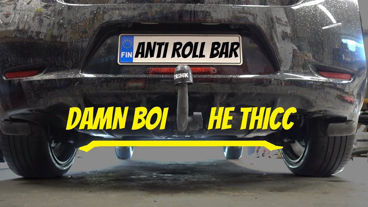 Nissan LEAF bolt on mod Rear Anti Roll Bar YouTube