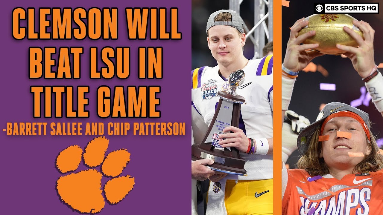 Who Won Lsu Or Clemson >> 3 Clemson Vs 1 Lsu National Championship Preview With Expert Picks Cbs Sports Hq Who Won Lsu Or Clemson >> 3 Clemson Vs 1 Lsu National Championship Preview With Expert Picks Cbs Sports Hq