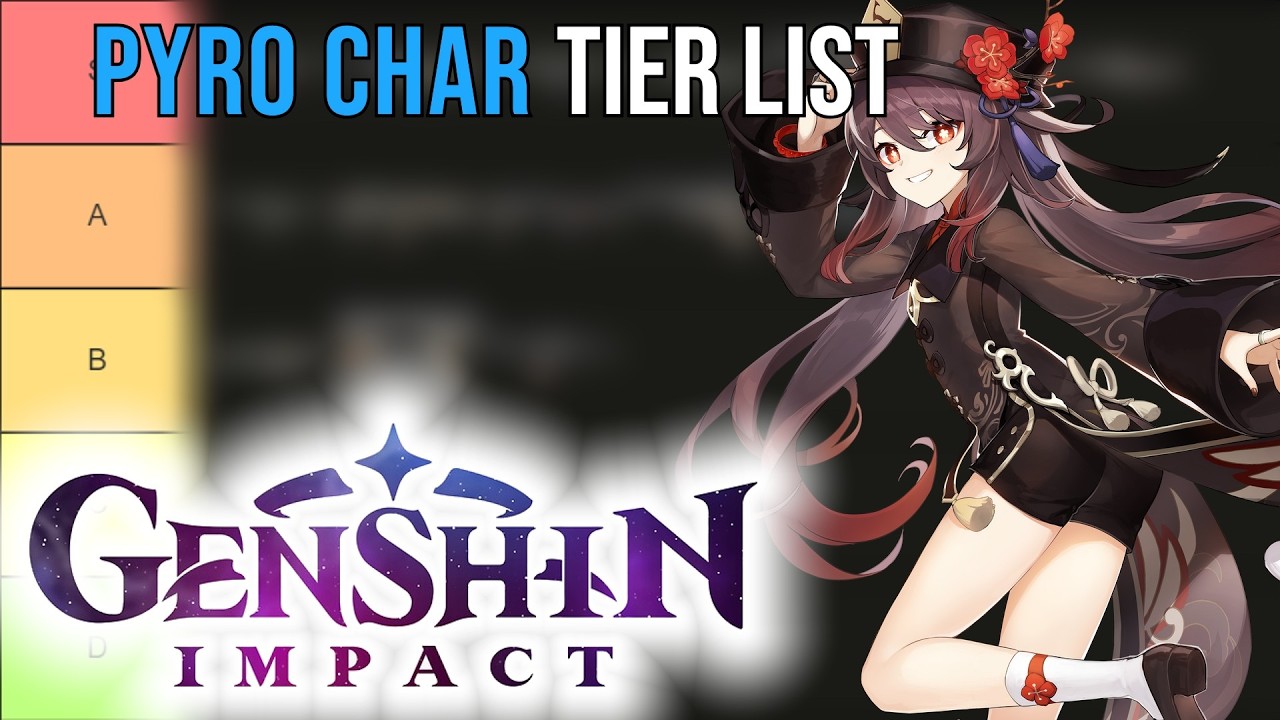 Pyro Chaecters Pyro Characters EXPOSED What's the Best Choice for Genshin Impact - YouTube