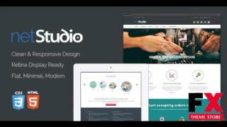 Preview Netstudio - Bootstrap 3 Multi-Purpose Template