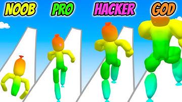 Balloon Runner - NOOB vs PRO vs HACKER vs GOD
