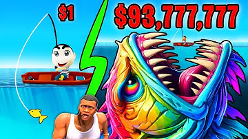 NOOB vs PRO vs HACKER in TINY FISHING x GO FISH with SHINCHAN and CHOP | Part 2