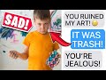 r/EntitledParents | "YOU DESTROYED MY PAINTING!"