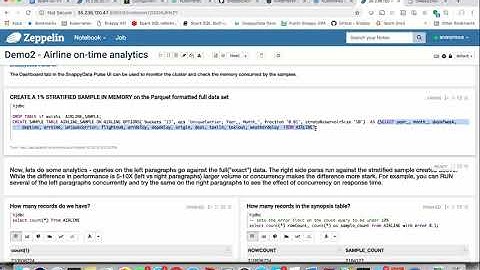 Demo pt 3: SnappyData Approximate Query Processing