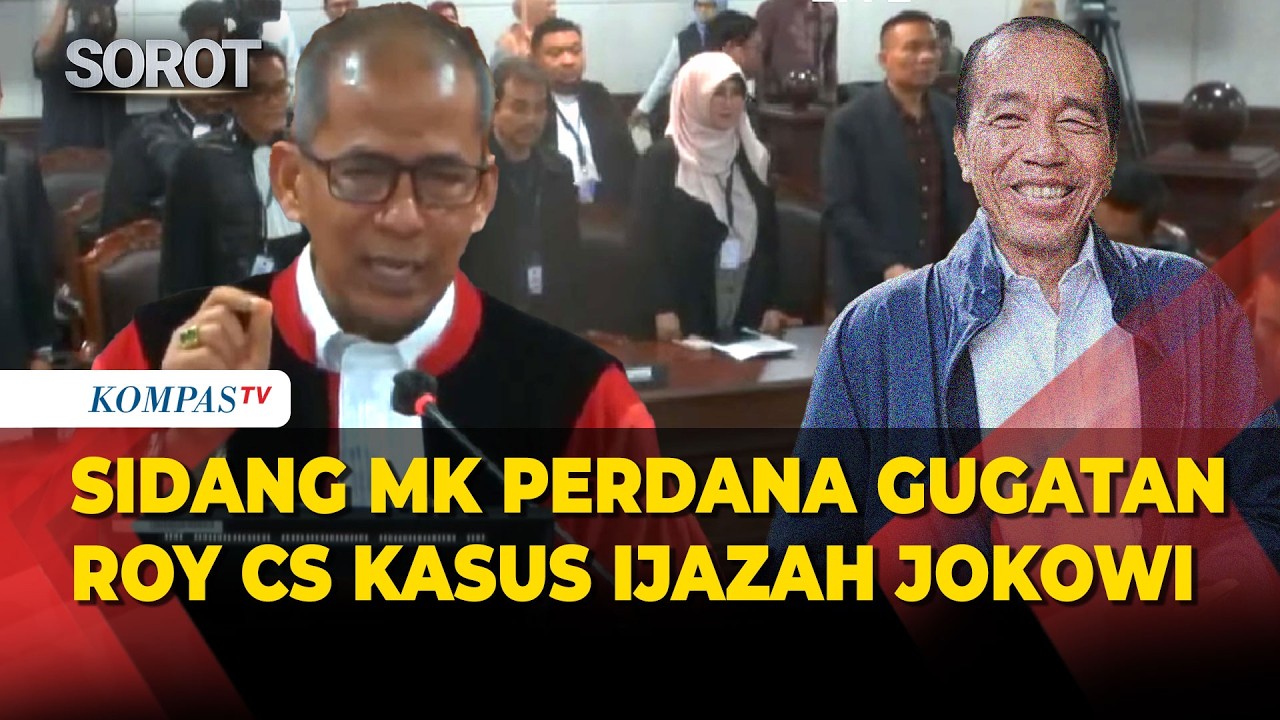 [FULL] Perdana! Sidang MK Uji Materi Gugatan Roy Suryo Cs Kasus Ijazah Jokowi, Hakim Minta Rombak?