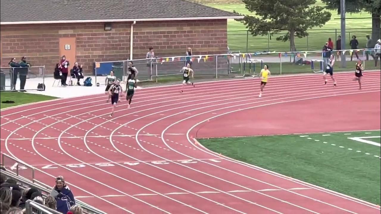 Rafe Premo 2nd Place 400M Sprint Montana High School State Meet