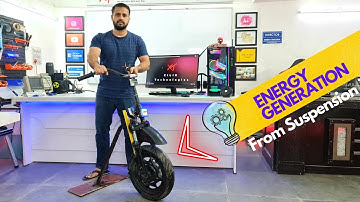 Energy Generation from Vehicle Suspension/ Shocker | Best Mechanical Project Ideas #XiLiRProjects