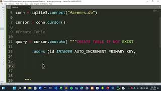 Python SQLITE3 Basics #sqlite3  #python