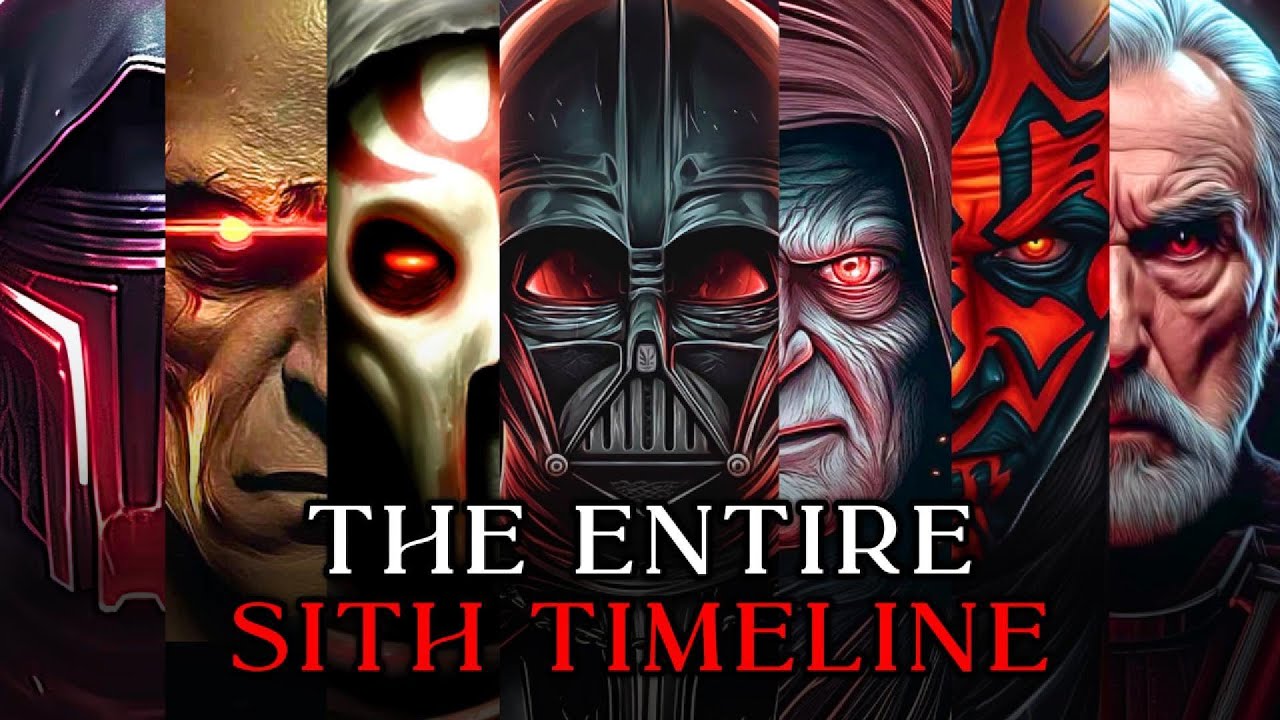 The ENTIRE Sith Timeline To Fall Asleep To
