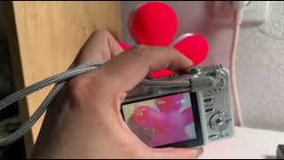 Sony Cyber-SHOT DSC-W55 7.2MP Digital Camera - SILVER FULLY WORKING