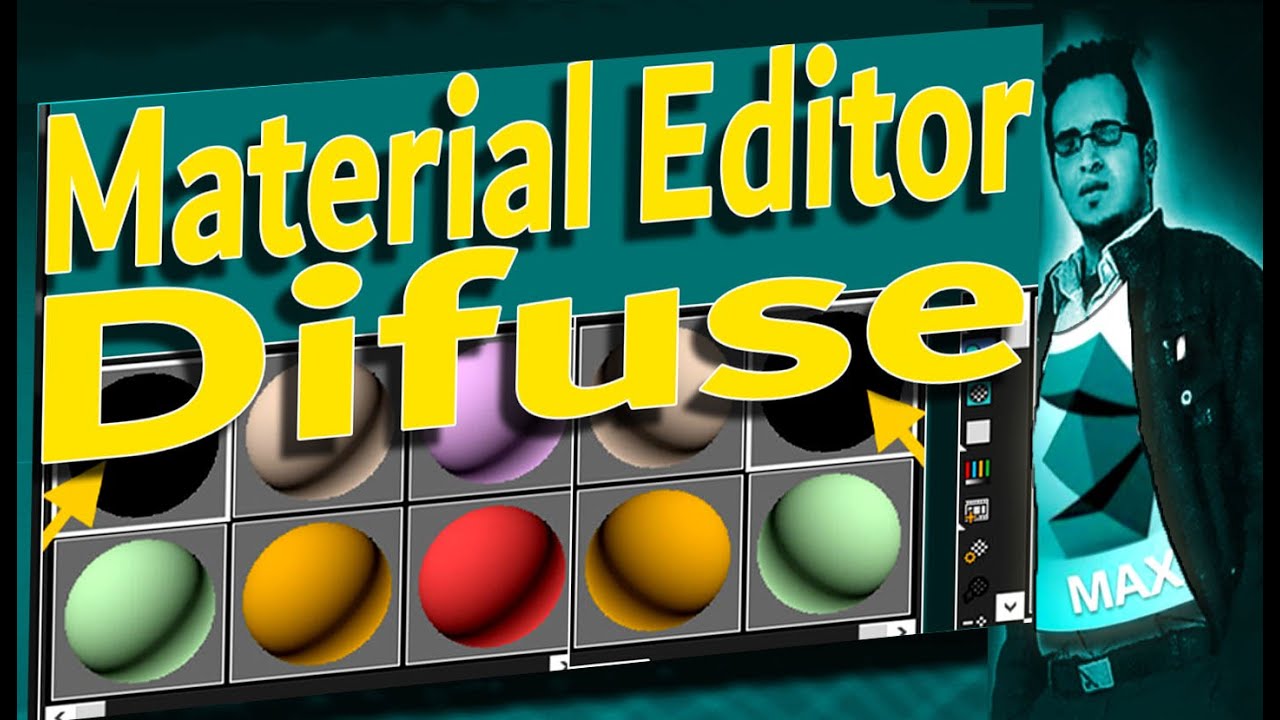 1 Corona Material Editor Difuse YouTube 1-corona-material-editor-difuse-youtube