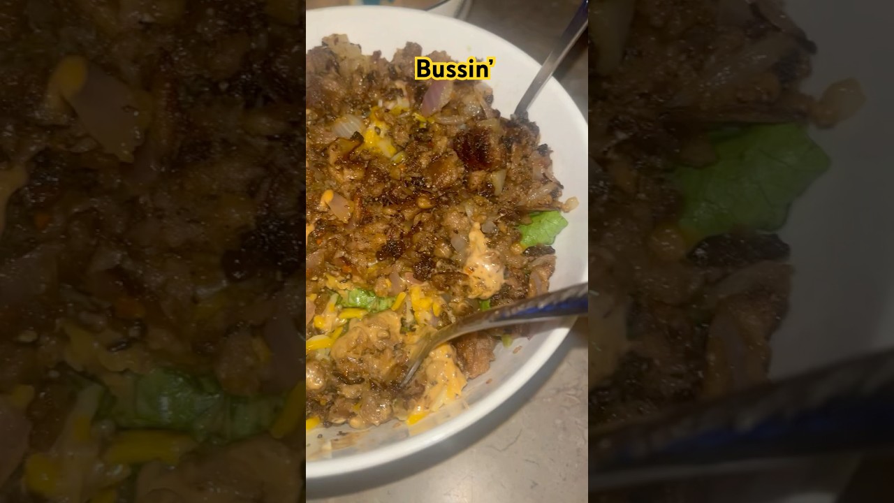 Hamburger Salad 🤤