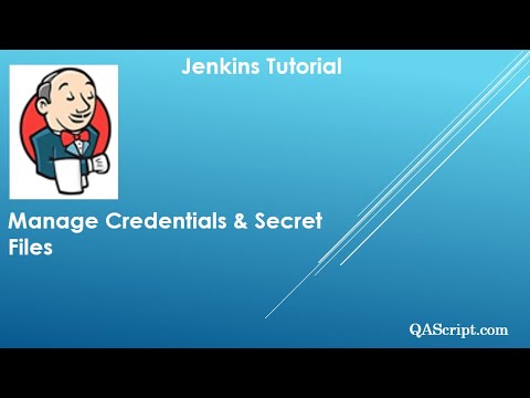 Video: Kaip galiu pamatyti savo Jenkins kredencialus?