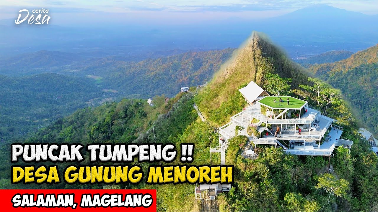 PUNCAK TUMPENG MENOREH !! SUASANA DESA PEGUNUNGAN MENOREH - Cerita Desa Ngargoretno, Magelang