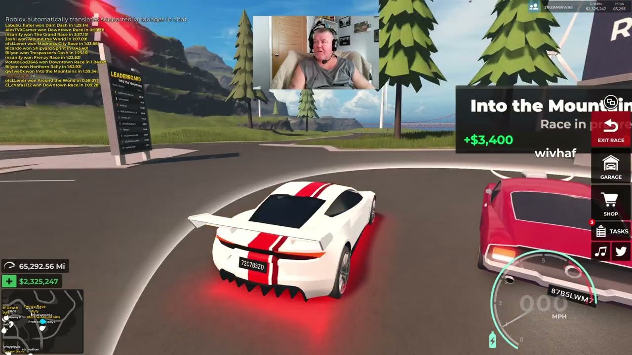 Xbox Roblox Driving Simulator series day 60 of 100 tasks only 40 to go.