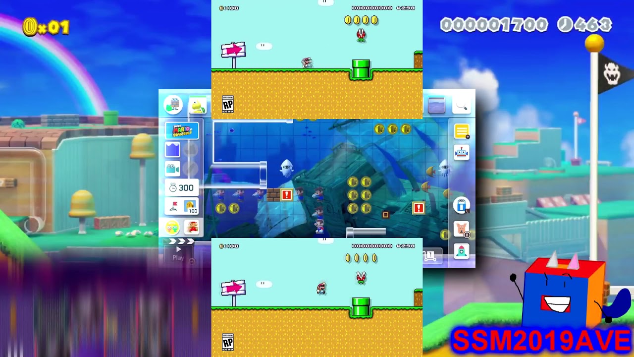 (REQUESTED) Super Mario Maker 2 - Announcement Trailer - Nintendo Switch Scan (Veg Replace - Requested By Entbratrules27TehObjectThingy