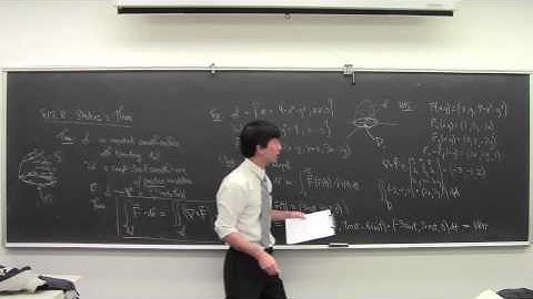 Math 032 Multivariable Calculus 26 120114: Stokes