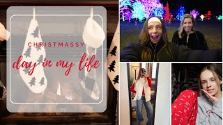 GETTING IN THE CHRISTMAS SPIRIT (with my mom lol)