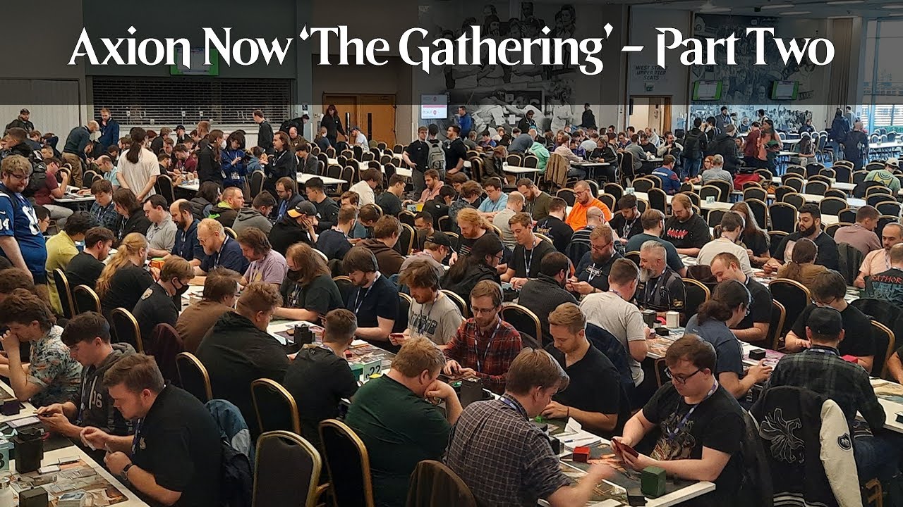 Axion Now 'The Gathering' - Part Two Roundup (Day One Interviews & Day ...
