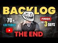 how to clear backlog fast | class 11th/12th | how to finish backlog 🔥