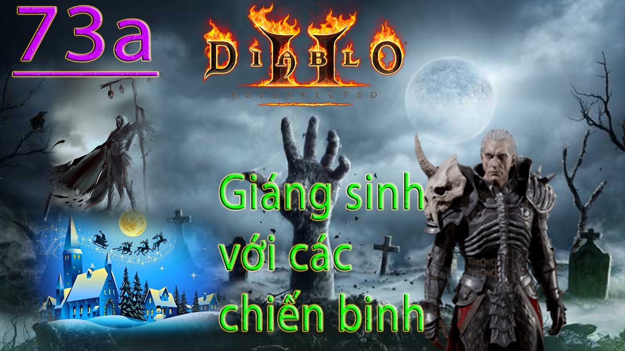 Diablo 2 Resurrected Christmas with the warriors D2r GamePlay