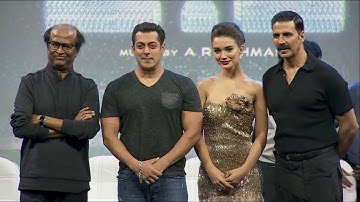Salman Khan At Robot 2.0 First Look Launch Full Video HD - Rajinikanth, Akshay Kumar