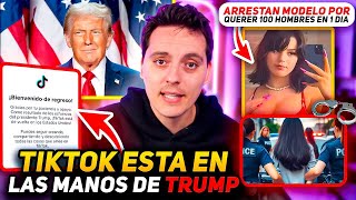 TikTok esta en las Manos de TRUMP-Arrestan Modelo por Querer 100 Hombres en 1 DIA