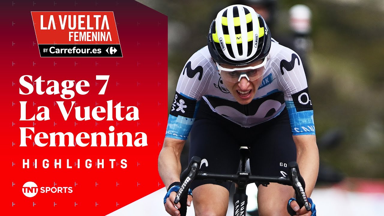 QUEEN OF THE MOUNTAINS 🏆 | La Vuelta Femenina 2025 Stage 7 Race Highlights | TNT Sports Cycling
