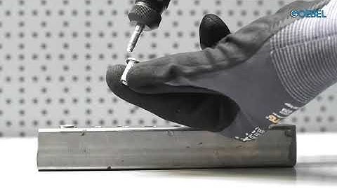 Blind Rivet Nut (GO-NUT) & Blind Rivet Bolt (GO-BOLT) Installation With Airpower 4 (Pneumatic Tool)