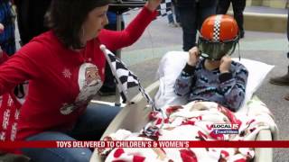Toys Delivered to Children at Hospital
