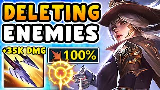 RIOT JUST BROKE ASHE WITH THESE NEW ITEMS! (35,000 DAMAGE FROM ONLY 1 ITEM)