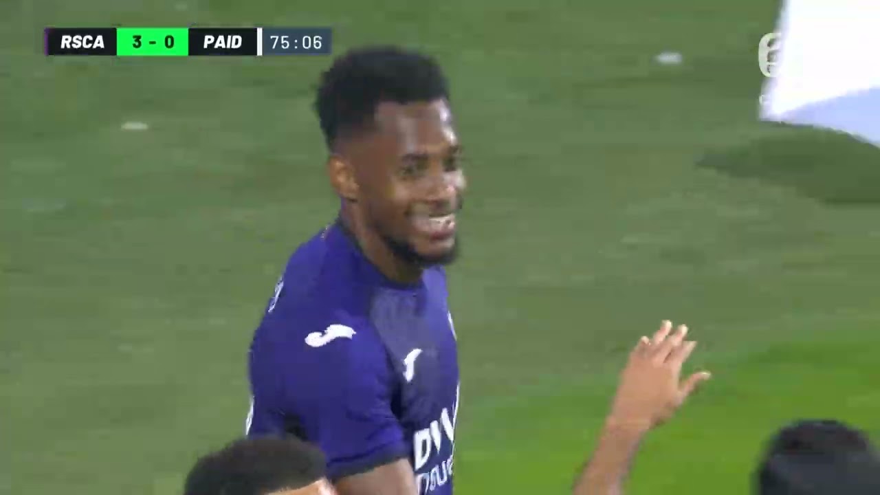 UEFA Conference League. M. Murillo goal (Anderlecht 3:0 Paide)