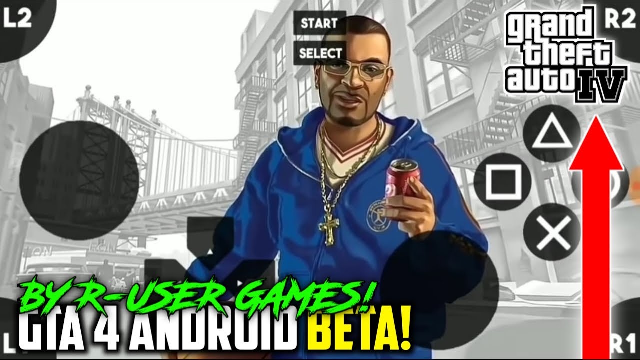 GTA IV on Android !!! How to download GTA 4 apk +obb on android, R-users  games