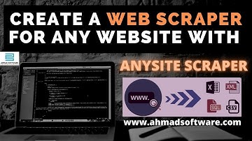 Best Web Data Scraper - Create Website Extractor Project in Anysite Scraper