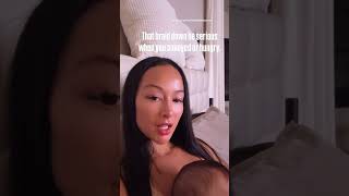 When that braid-down is serious… Draya keeps it real! 😏 #DrayaMichele #StayUnbothered #FanLove