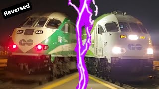 (Flying) (Equipment Move) (MP54 647/Reversed MP40 645!) GO E-1037- 647/305/645 Flies Through Bronte (Flying) (Equipment Move) (MP54 647/Reversed MP40 645!) GO E-1037- 647/305/645 Flies Through Bronte